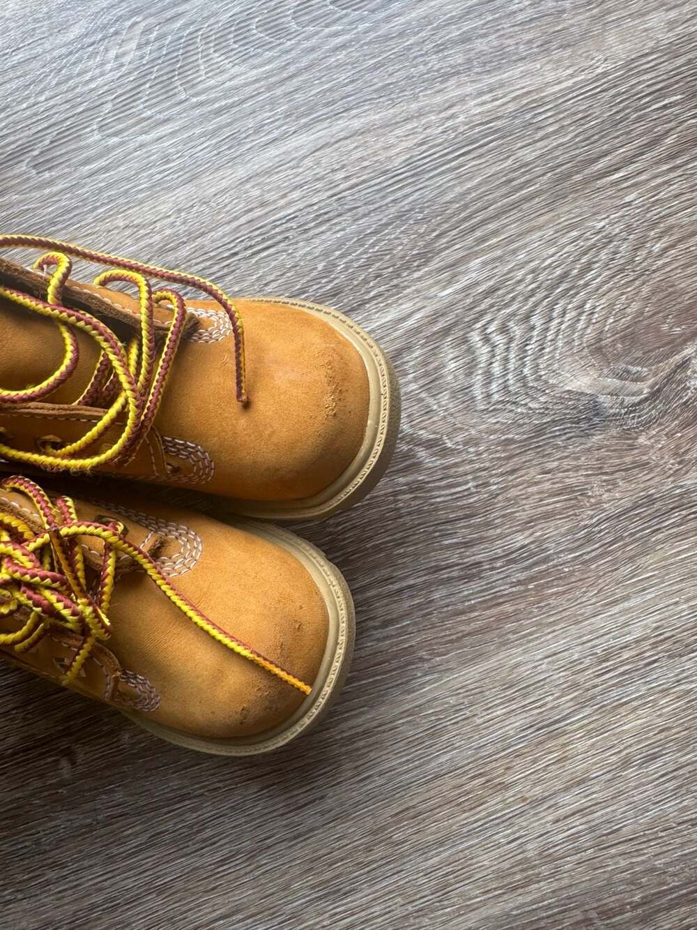 Timberland Toddler Waterproof Boots Wheat Size 6M - Picture 4 of 7